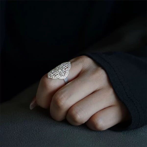 Cloud Filigree Ring